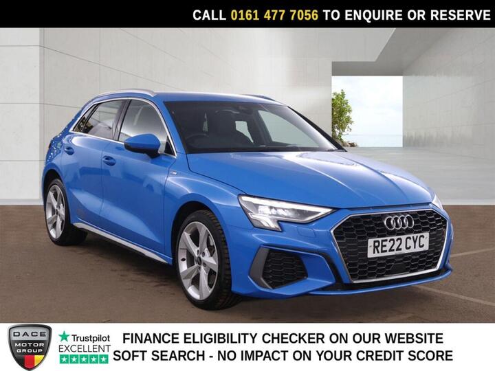 Audi A3 1.4 TFSIe 40 S Line Sportback S Tronic Euro 6 (s/s) 5dr 13kWh