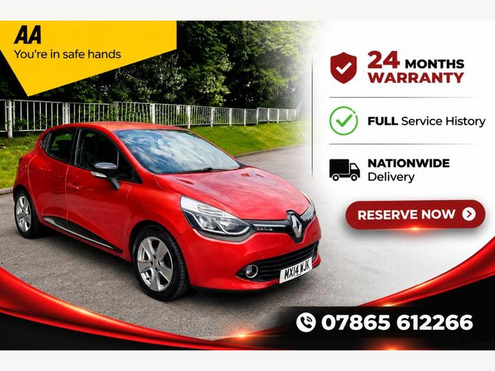 Renault Clio 1.2 16V Dynamique MediaNav Euro 5 5dr