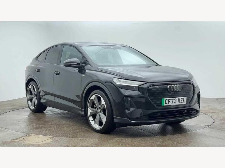 Audi Q4 E-tron Sportback 40 Black Edition Sportback Auto 5dr 82kWh Audi Q4 E-tron Sportback 40 Black Edition Sportback Auto 5dr 82kWh