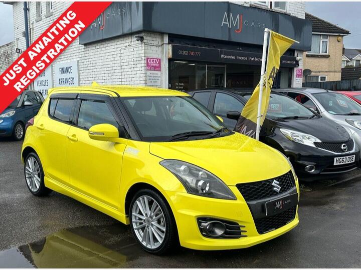 Suzuki SWIFT 1.6 Sport Automatic Petrol Yellow 5dr RARE SPORT MODEL/ LOW MILEAGE