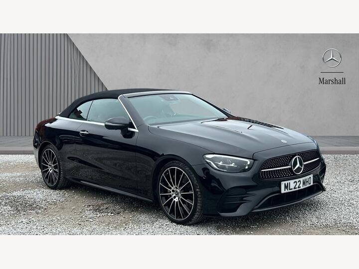Mercedes-Benz E Class 2.0 E300h MHEV AMG Line Night Edition (Premium Plus) Cabriolet G-Tronic+ Euro 6 (s/s) 2dr