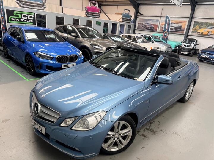 Mercedes-Benz E Class 3.0 E350 CDI V6 BlueEfficiency SE Cabriolet G-Tronic Euro 5 2dr