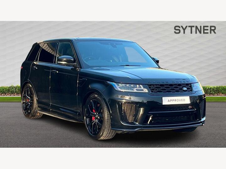 Land Rover RANGE ROVER SPORT 5.0 P575 V8 SVR Auto 4WD Euro 6 (s/s) 5dr Land Rover RANGE ROVER SPORT 5.0 P575 V8 SVR Auto 4WD Euro 6 (s/s) 5dr