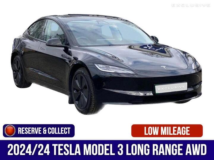 Tesla Model 3 (Dual Motor) Long Range Auto 4WDE 4dr