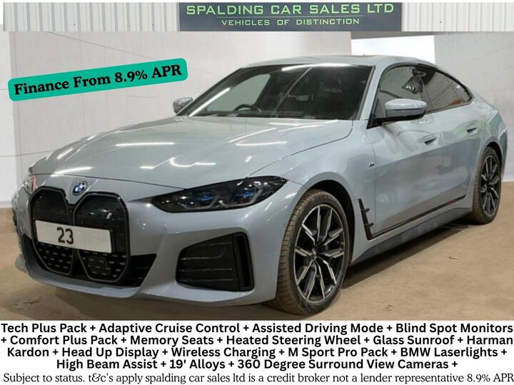 BMW I4 40 83.9kWh M Sport Gran Coupe Auto EDrive 5dr