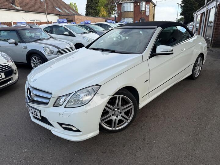 Mercedes-Benz E Class 2.1 E220 CDI BlueEfficiency Sport Edition 125 Cabriolet G-Tronic+ Euro 5 (s/s) 2dr