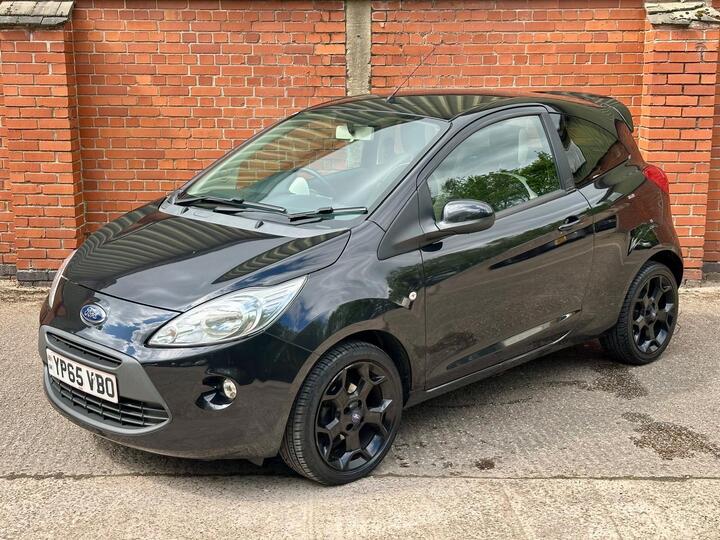 Ford Ka 1.2 Zetec Black Edition Euro 6 (s/s) 3dr