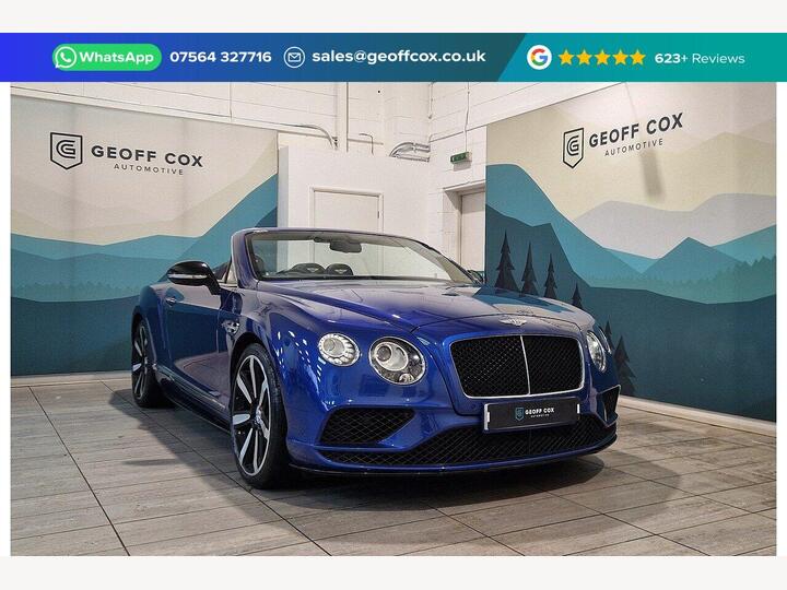 Bentley Continental 4.0 V8 GTC S Auto 4WD Euro 6 2dr