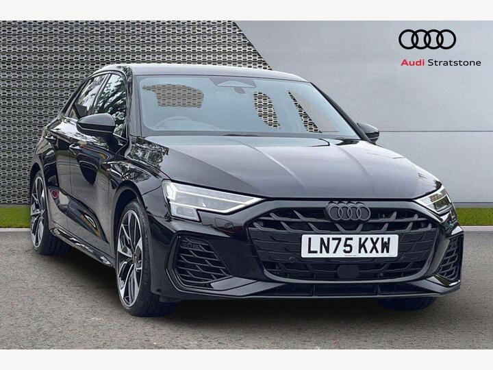 Audi A3 2.0 TFSI Black Edition Sportback S Tronic Quattro Euro 6 (s/s) 5dr
