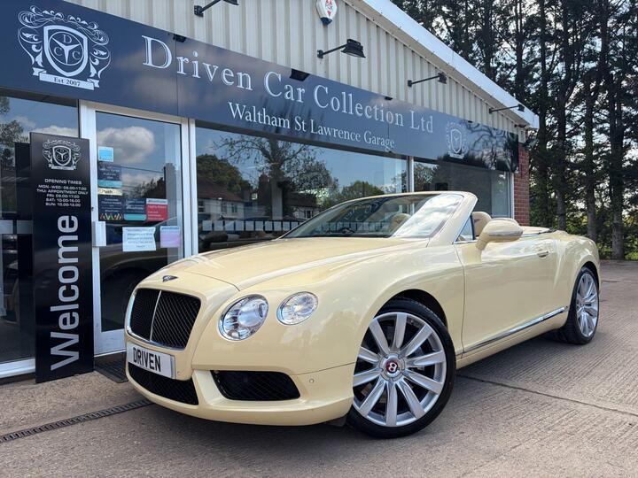 Bentley Continental 4.0 V8 GTC Auto 4WD Euro 5 2dr Bentley Continental 4.0 V8 GTC Auto 4WD Euro 5 2dr