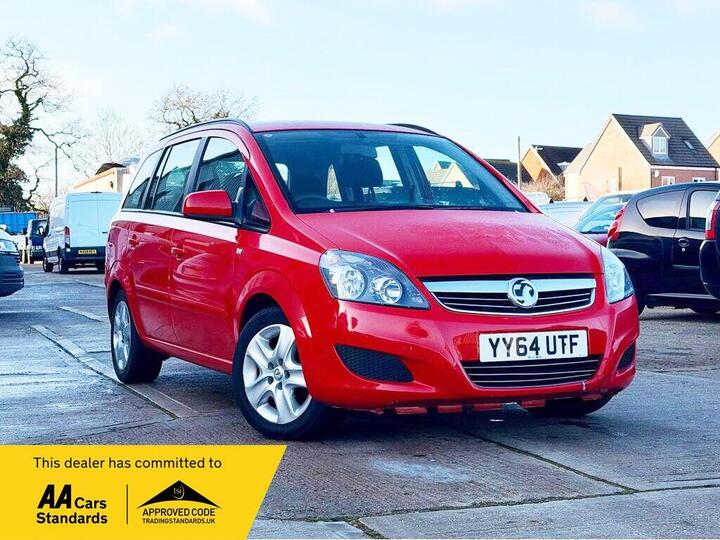 Vauxhall Zafira 1.7 CDTi EcoFLEX Exclusiv Euro 5 5dr (SNav)