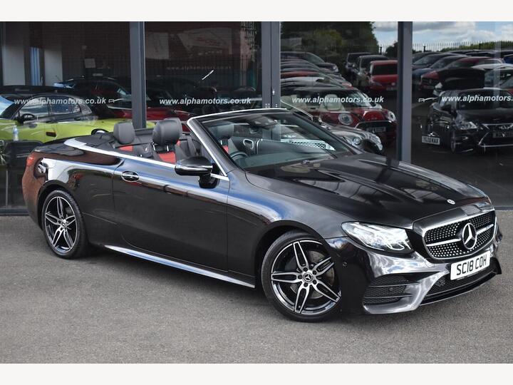 Mercedes-Benz E Class 2.0 E220d AMG Line (Premium) Cabriolet G-Tronic+ Euro 6 (s/s) 2dr