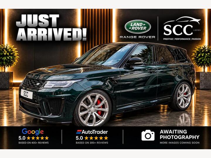 Land Rover Range Rover Sport 5.0 P575 V8 SVR Auto 4WD Euro 6 (s/s) 5dr