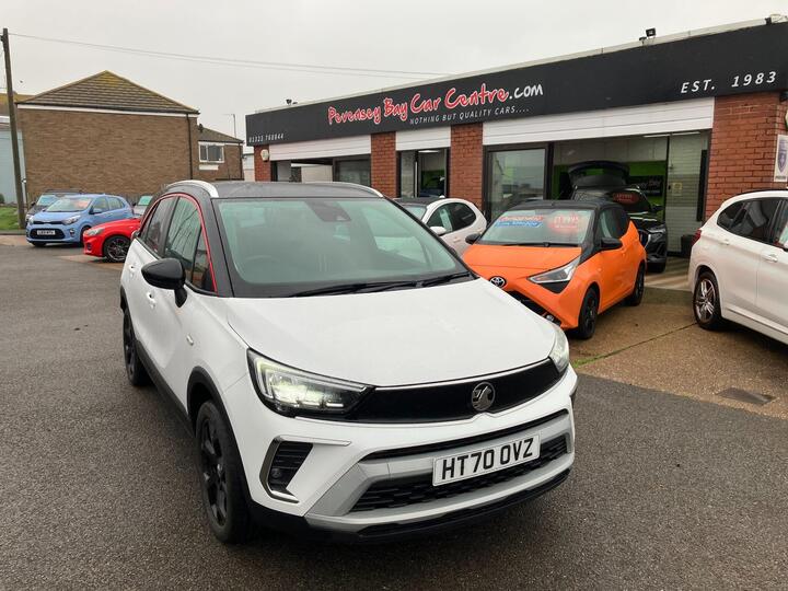 Vauxhall Crossland X 1.2 Turbo SRi Nav Euro 6 (s/s) 5dr Vauxhall Crossland X 1.2 Turbo SRi Nav Euro 6 (s/s) 5dr