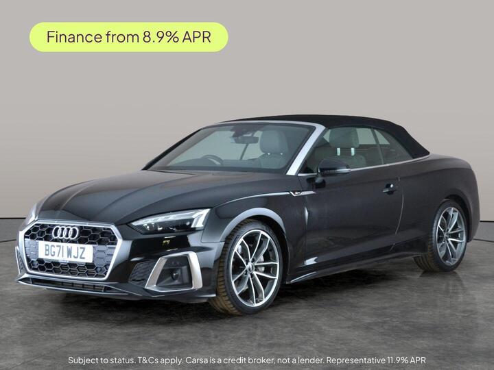 Audi A5 Cabriolet 2.0 TFSI 40 S Line S Tronic Euro 6 (s/s) 2dr