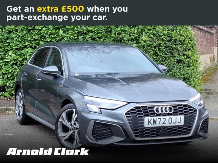 Audi A3 1.0 TFSI 30 S Line Sportback S Tronic Euro 6 (s/s) 5dr