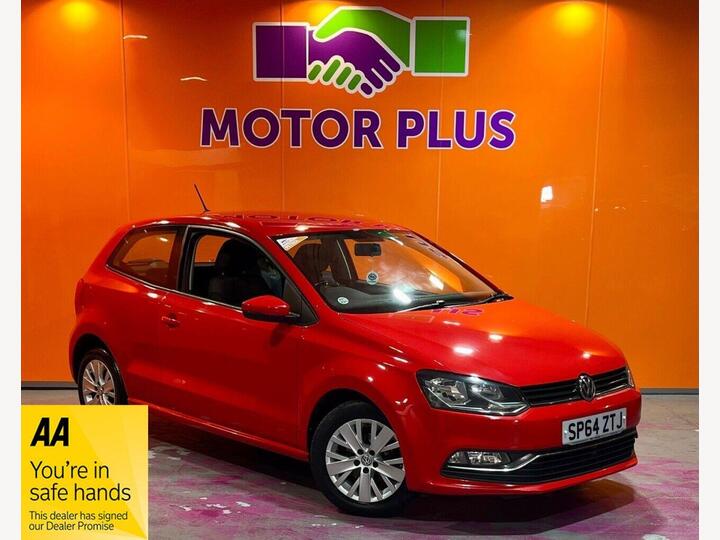 Volkswagen POLO 1.0 BlueMotion Tech SE Euro 6 (s/s) 3dr