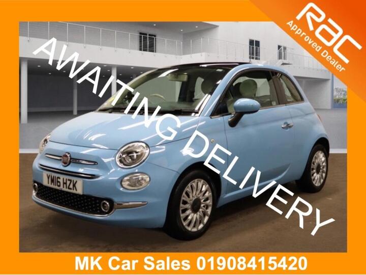 Fiat 500 1.2 Lounge Euro 6 (s/s) 3dr