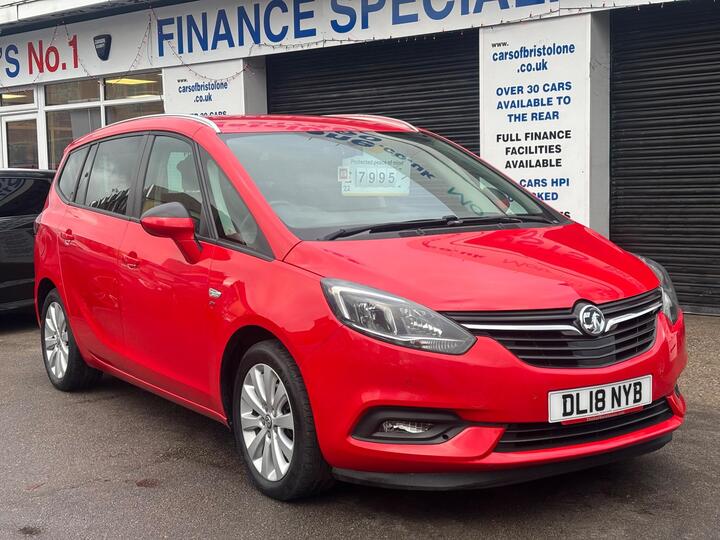 Vauxhall Zafira Tourer 1.6 CDTi EcoTEC SRi Nav Euro 6 (s/s) 5dr