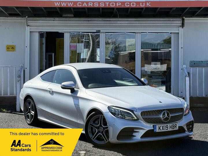 Mercedes-Benz C Class 2.0 C300d AMG Line (Premium) G-Tronic+ Euro 6 (s/s) 2dr
