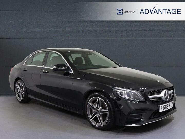 Mercedes-Benz C Class 2.0 C220d AMG Line (Premium) G-Tronic+ Euro 6 (s/s) 4dr