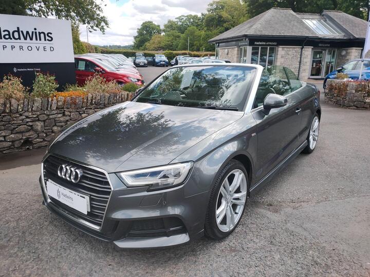Audi A3 Cabriolet 1.5 TFSI CoD 35 S Line S Tronic Euro 6 (s/s) 2dr Audi A3 Cabriolet 1.5 TFSI CoD 35 S Line S Tronic Euro 6 (s/s) 2dr