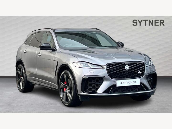 Jaguar F-PACE 5.0 P550 V8 SVR Quickshift AWD Euro 6 (s/s) 5dr