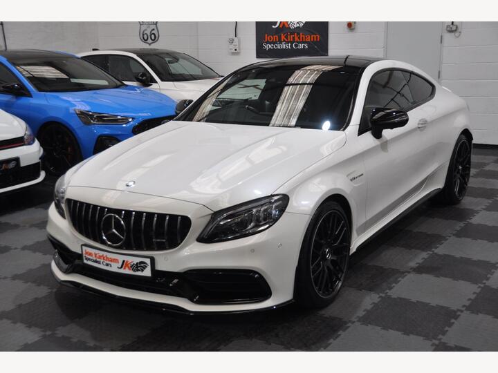 Mercedes-Benz C Class 4.0 C63 V8 BiTurbo AMG S Night Edition Prem Plus (Premium Plus) SpdS MCT Euro 6 (s/s) 2dr Mercedes-Benz C Class 4.0 C63 V8 BiTurbo AMG S Night Edition Prem Plus (Premium Plus) SpdS MCT Euro 6 (s/s) 2dr