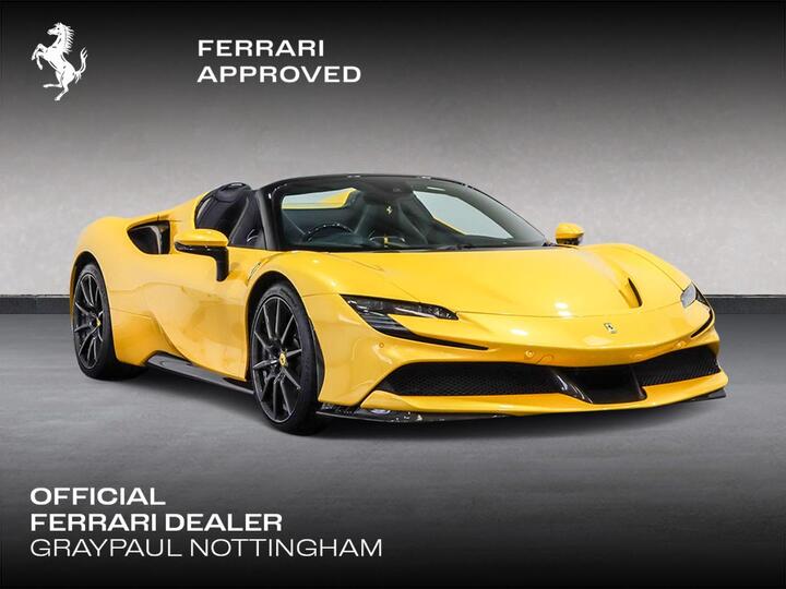Ferrari SF90 4.0T V8 7.9kWh F1 DCT 4WD Euro 6 (s/s) 2dr