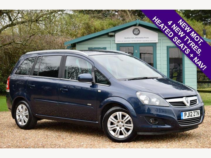 Vauxhall ZAFIRA 1.6 16V Design Euro 5 5dr (SNav)