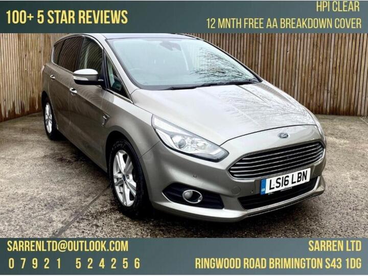 Ford S-Max 2.0 TDCi Titanium Euro 6 (s/s) 5dr