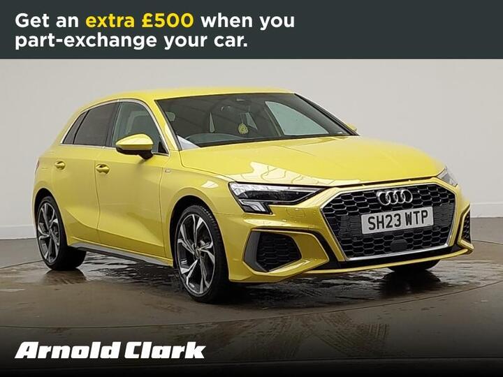 Audi A3 1.0 TFSI 30 S Line Sportback S Tronic Euro 6 (s/s) 5dr