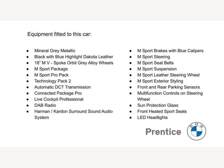 BMW 1 Series 1.5 116d M Sport DCT Euro 6 (s/s) 5dr