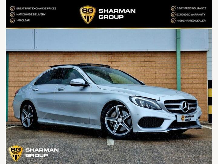 Mercedes-Benz C Class 2.1 C300dh AMG Line (Premium Plus) G-Tronic+ Euro 6 (s/s) 4dr
