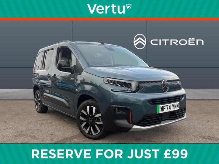 Citroen Berlingo 52kWh MAX M Auto 5dr (7.4kW Charger)