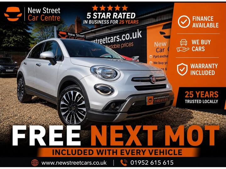 Fiat 500X 1.0 FireFly Turbo MultiAir City Cross Euro 6 (s/s) 5dr