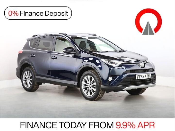 Toyota RAV4 2.0 V-Matic Excel CVT 4WD Euro 6 (s/s) 5dr (Safety Sense, Nav)