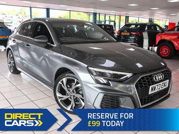 Audi A3 1.0 TFSI 30 S Line Sportback S Tronic Euro 6 (s/s) 5dr