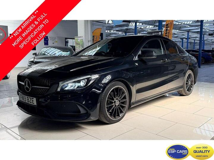 Mercedes-Benz CLA 1.6 CLA200 AMG Line Night Edition Coupe Euro 6 (s/s) 4dr