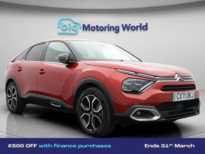 Citroen E-C4 50kWh Shine Plus Auto 5dr