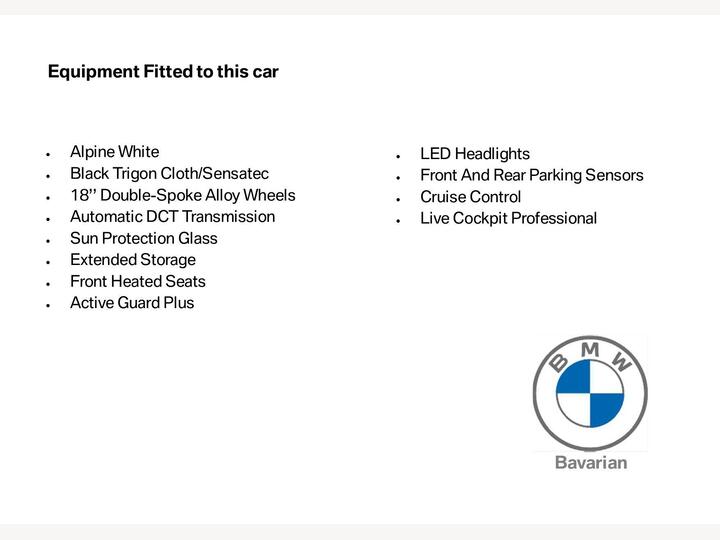 BMW 1 Series 1.5 118i M Sport (LCP) DCT Euro 6 (s/s) 5dr