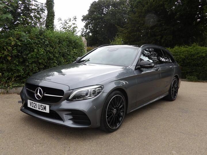 Mercedes-Benz C Class 1.5 C200 MHEV AMG Line Night Edition (Premium Plus) G-Tronic+ Euro 6 (s/s) 5dr