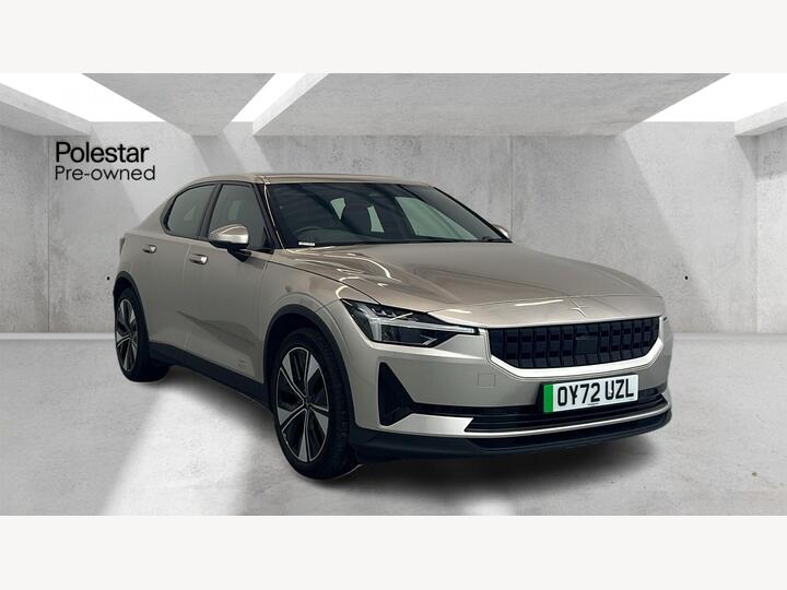 Polestar Polestar 2 Single Motor 69kWh Standard Range Fastback Auto FWD 5dr Polestar Polestar 2 Single Motor 69kWh Standard Range Fastback Auto FWD 5dr