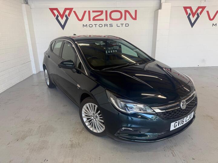 Vauxhall Astra 1.6 CDTi BlueInjection Elite Nav Euro 6 (s/s) 5dr
