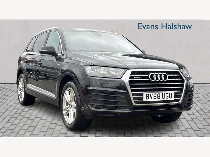 Audi Q7 DIESEL ESTATE 3.0 TDI V6 45 S Line Tiptronic Quattro Euro 6 (s/s) 5dr