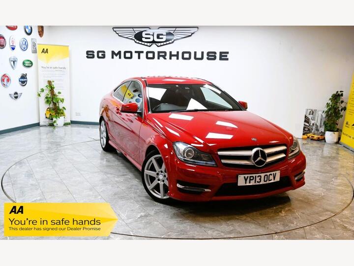 Mercedes-Benz C-CLASS 1.6 C180 BlueEfficiency AMG Sport G-Tronic+ Euro 5 (s/s) 2dr