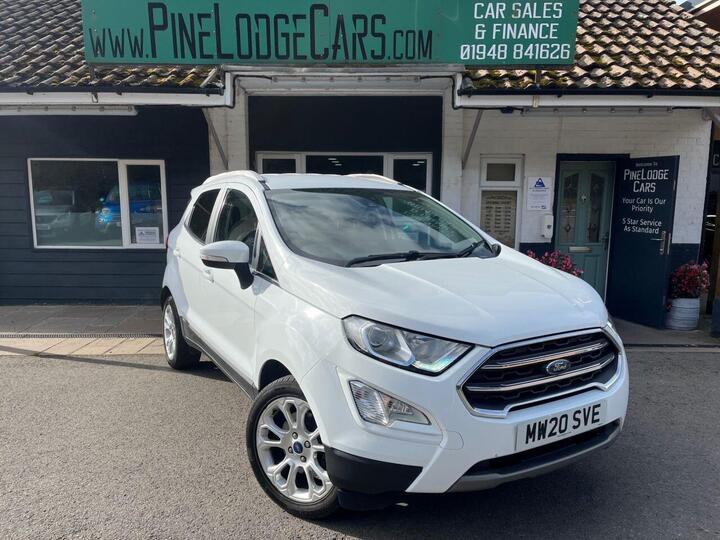 Ford ECOSPORT 1.0T EcoBoost Titanium Euro 6 (s/s) 5dr Ford ECOSPORT 1.0T EcoBoost Titanium Euro 6 (s/s) 5dr