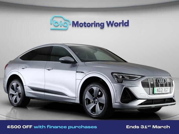 Audi E-tron 55 S Line Sportback Auto Quattro 5dr 95kWh