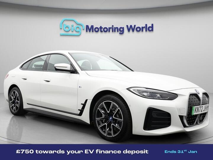 BMW I4 40 83.9kWh M Sport Gran Coupe Auto EDrive 5dr