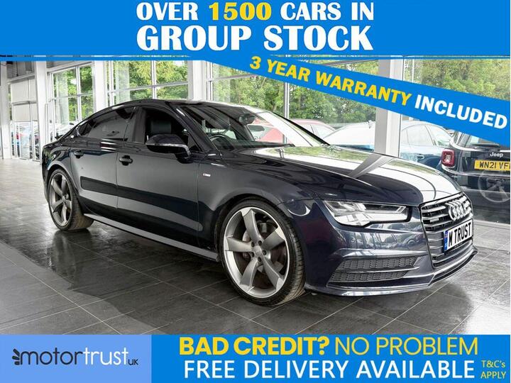 Audi A7 3.0 TDI V6 Black Edition Sportback S Tronic Quattro Euro 6 (s/s) 5dr